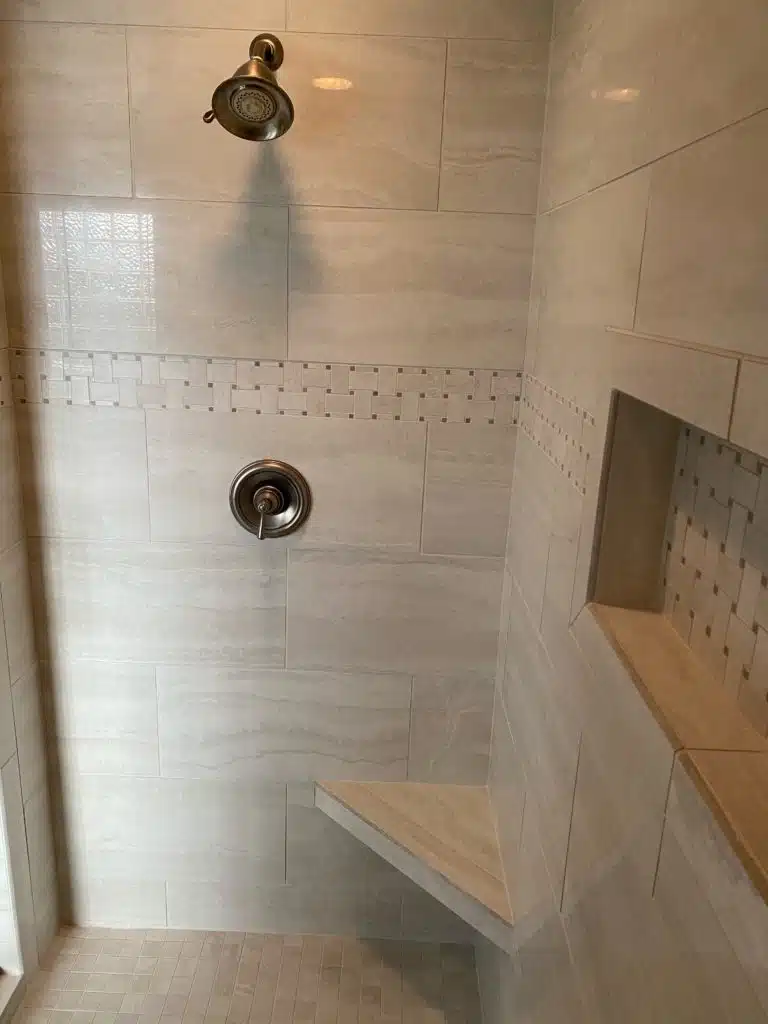 schluter system Tile Shower