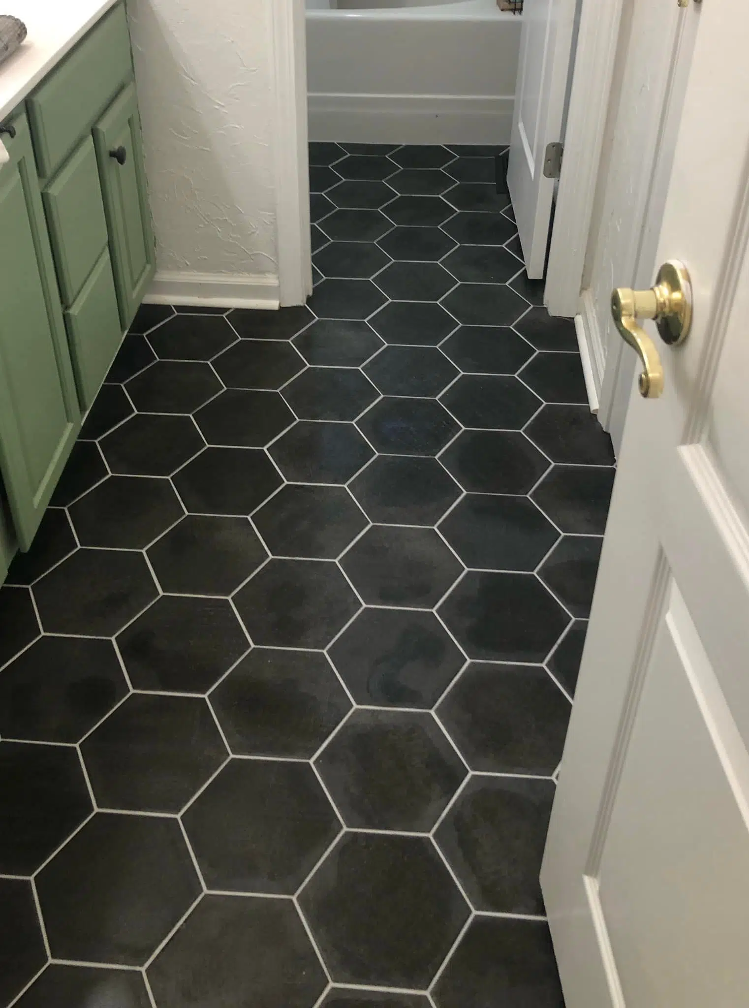 Black Tile Flooring