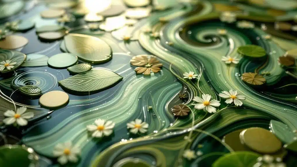nature inspired tile designs