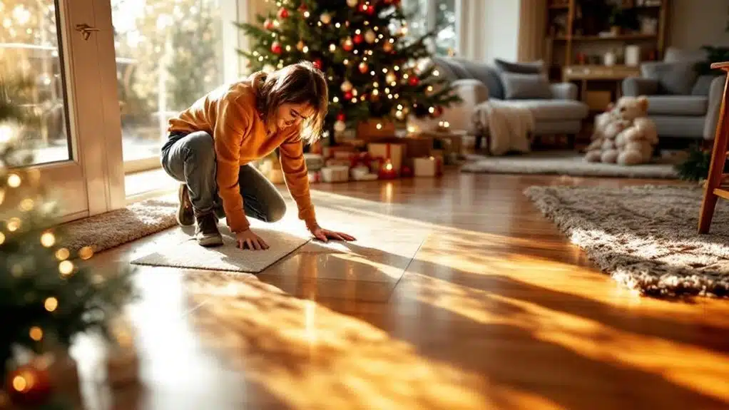 assess flooring for gatherings