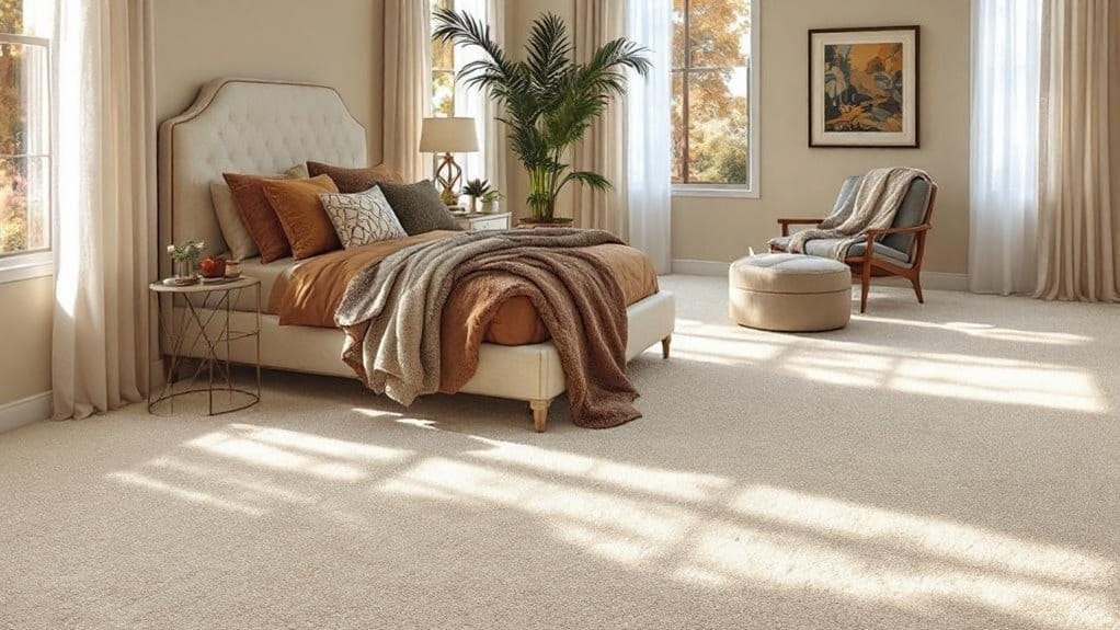 cozy bedroom carpet options