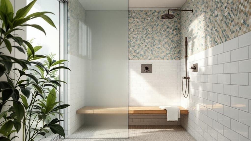 custom shower design elements