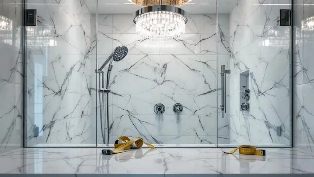 custom shower design options