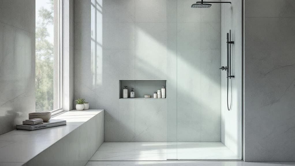 custom showers have drawbacks