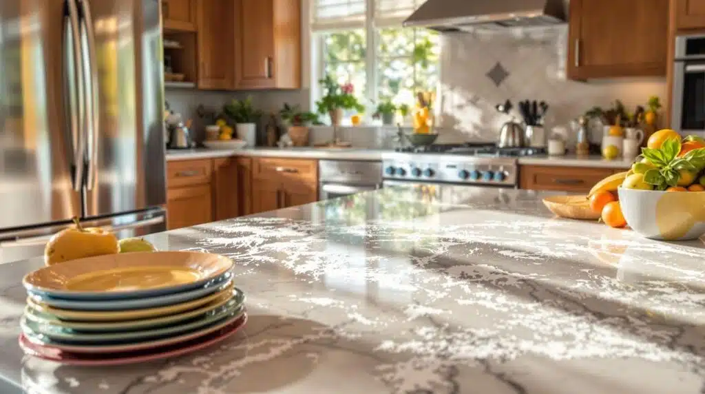 durable family friendly countertop materials