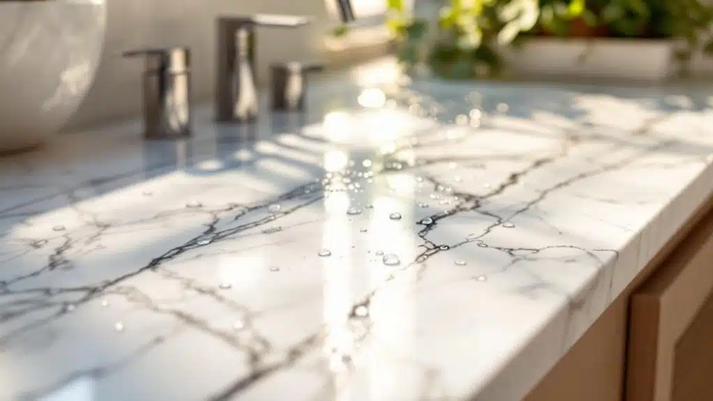 elegant budget friendly countertop option