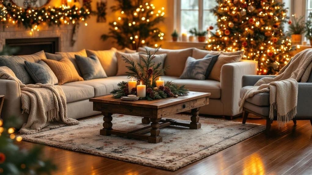 festive atmosphere final touches