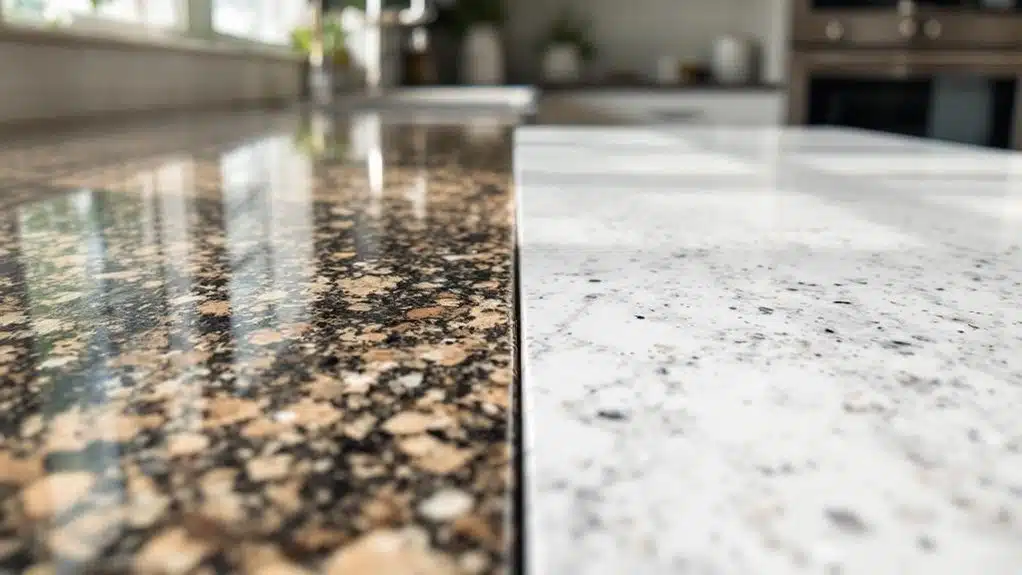 granite vs quartz durability