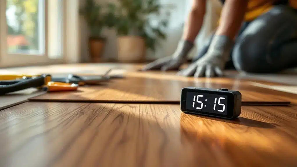 installation time varies significantly