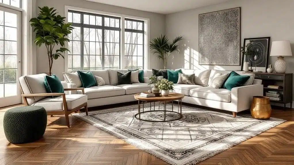 layered textures create warmth