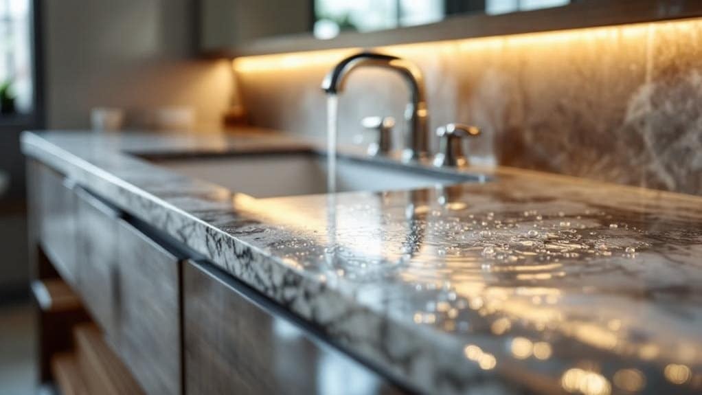 moisture resistant countertop materials