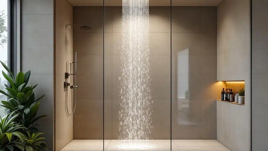 multi functional shower designs maximize space