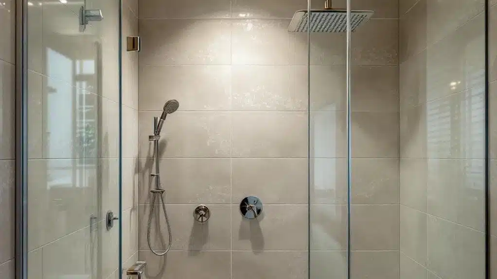 quality materials for showers