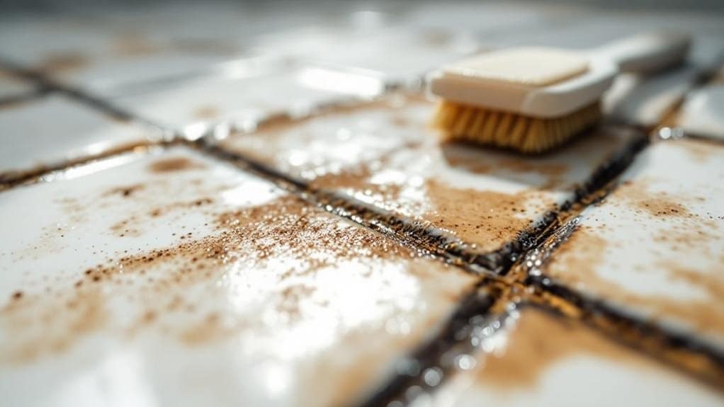 replace grout for cleanliness