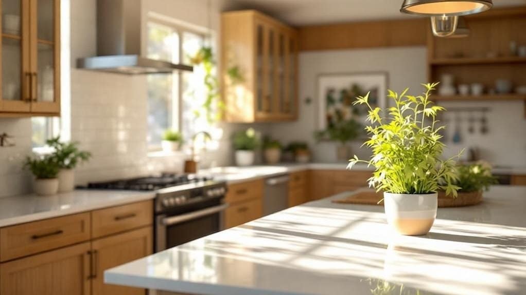 shiny counters attract buyers