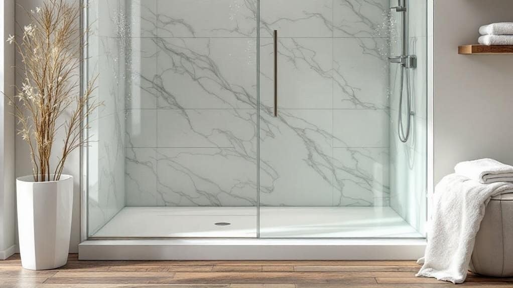 shower design and flooring