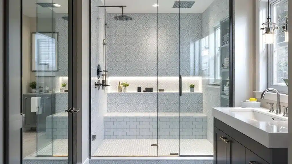 smart design for showers