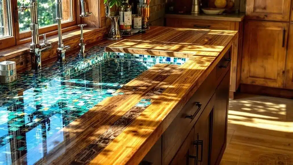 sustainable recycled kitchen materials
