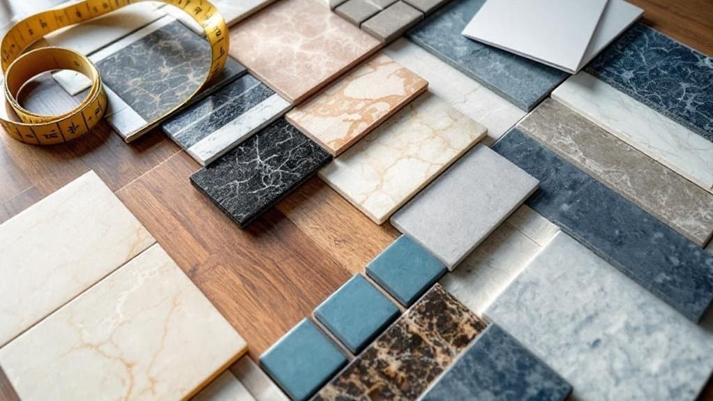 tile materials for showers