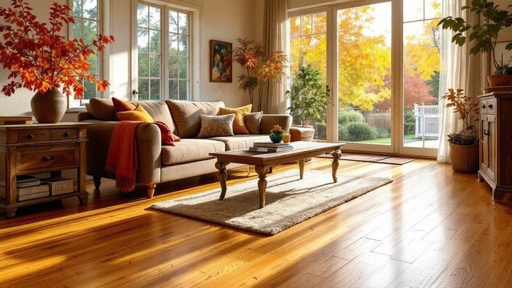 warmth of hardwood floors
