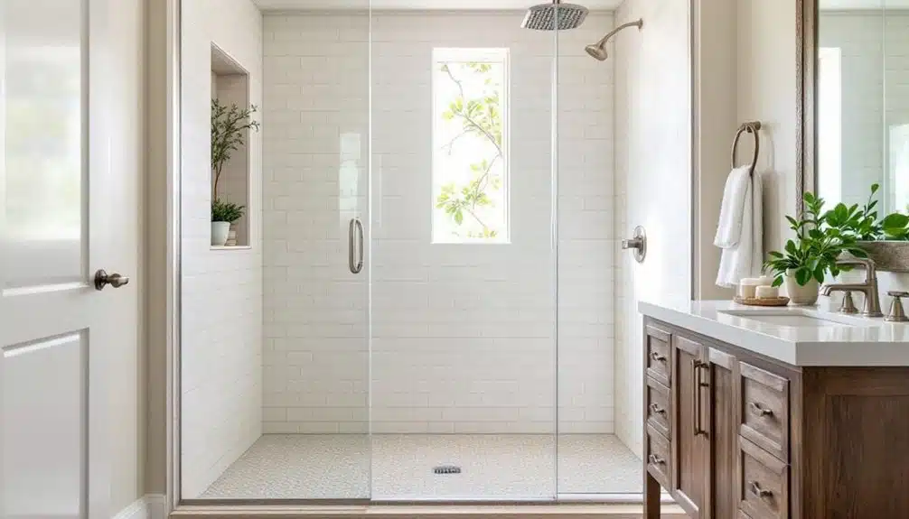 tailored walk in shower solutions