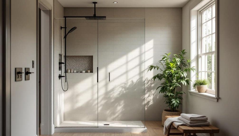 tile showers resist humidity