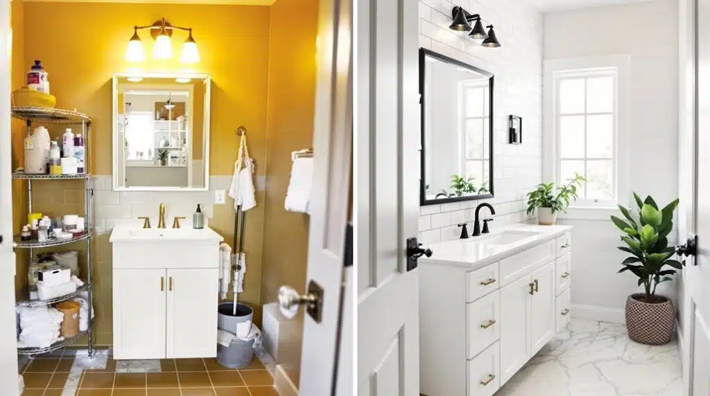 transformative bathroom renovations showcase