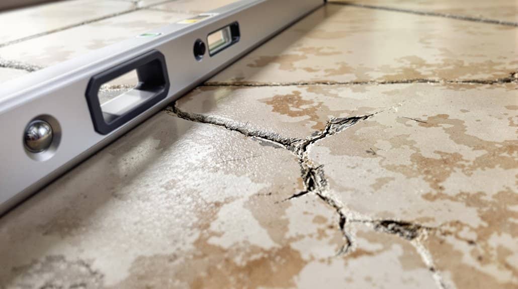 assess tile condition thoroughly