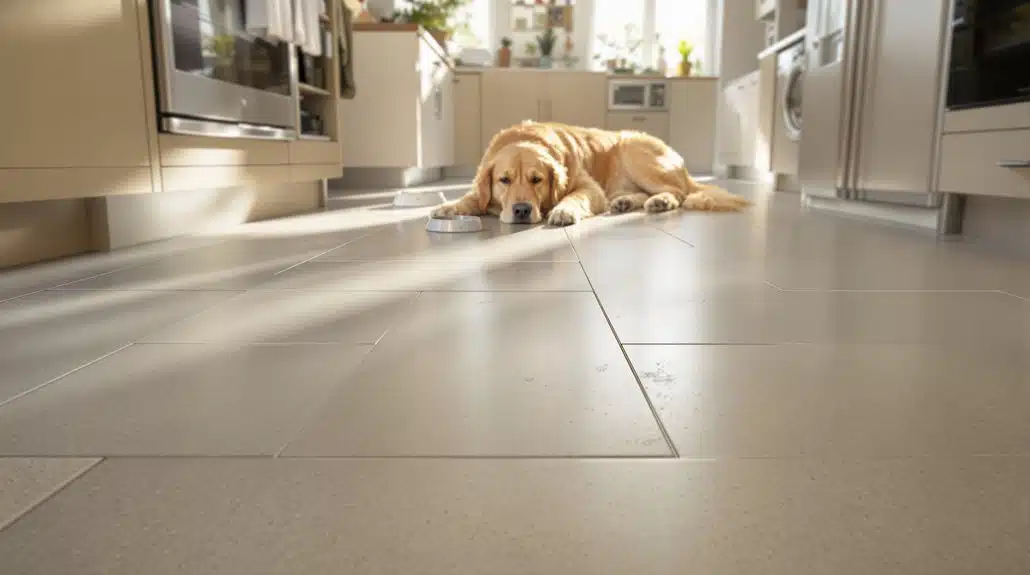 durable stain proof tile flooring