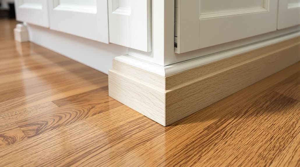 flooring and cabinet harmony