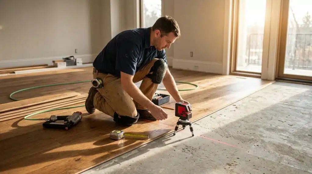 flooring installation time estimate