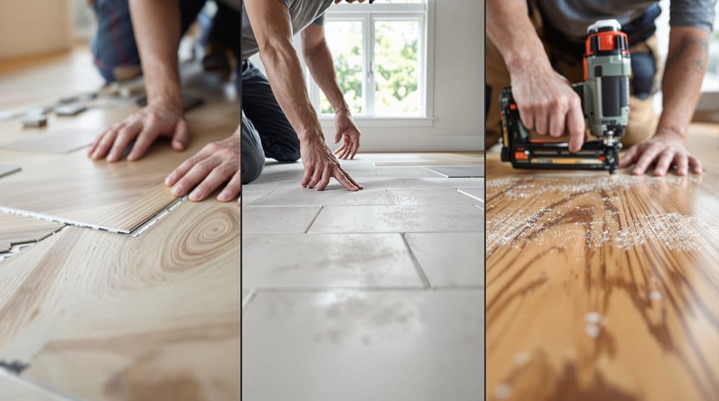 installation speed by material