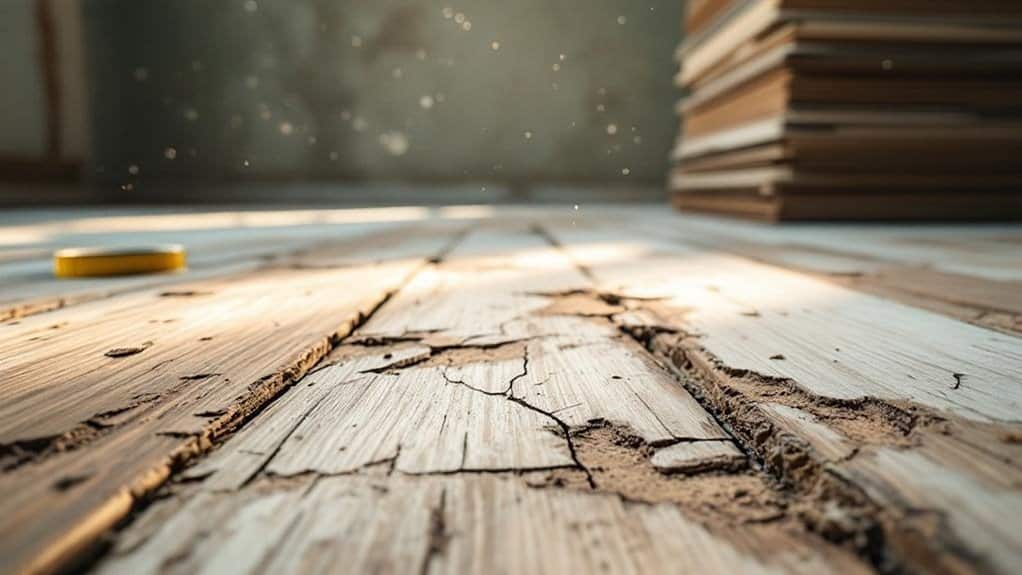 assess subfloor before installing