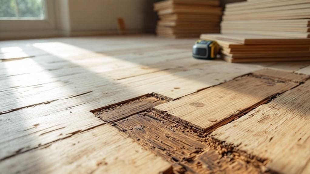 check subfloor before installation