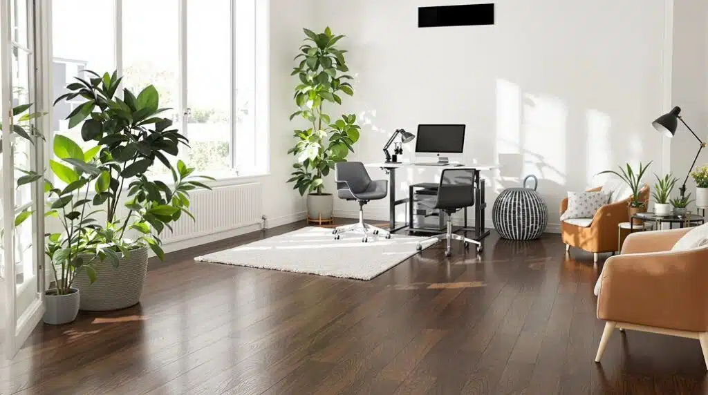 comfortable durable flooring options