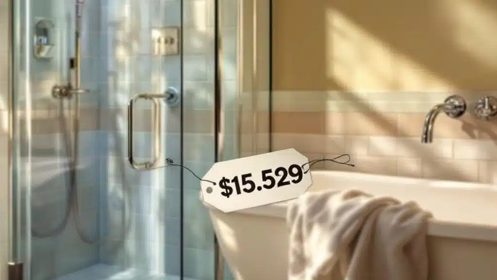custom shower installation costs
