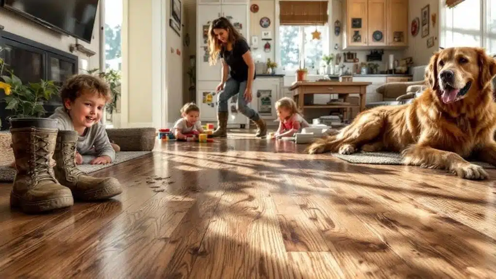 durable flooring for families