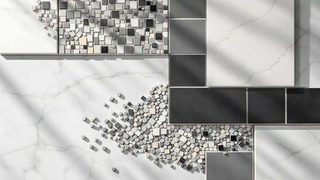 grout color and tile