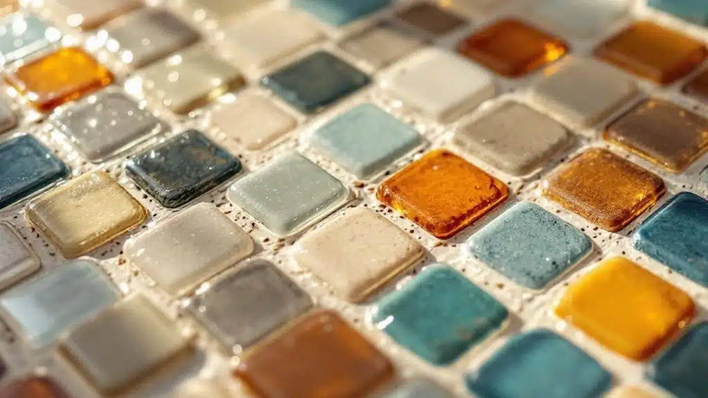 grout color transforms tile aesthetics