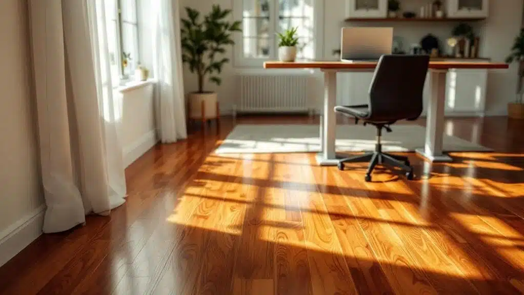 hardwood floors need cushioning