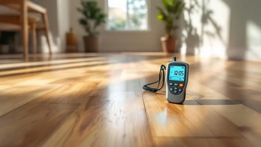 moisture testing for hardwood