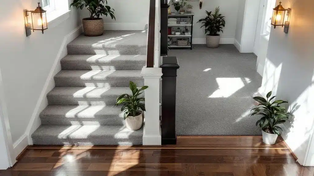 seamless harmonious flooring design