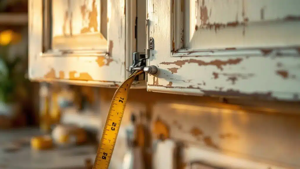 inspect cabinets before countertops