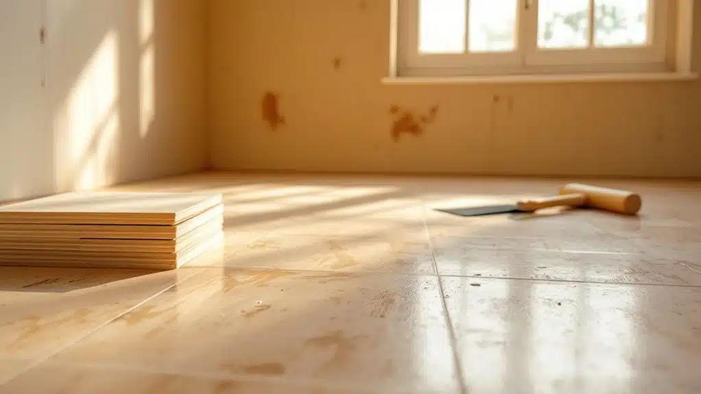 tile without reinforcement conditions